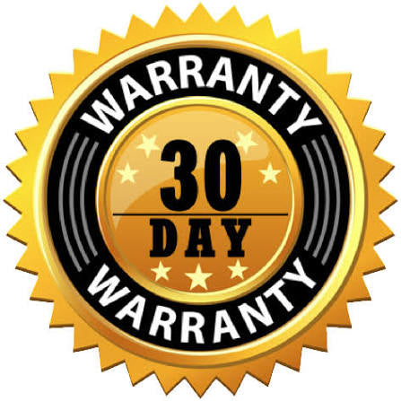 30 Days Warranty