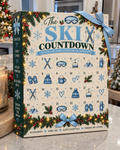 Ski Countdown advent calendar box