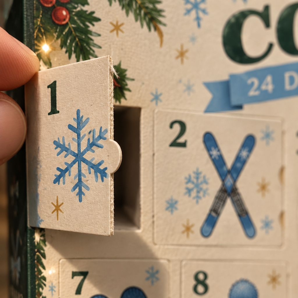 Close-up of door number one