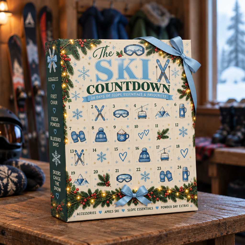 The calendar in a chalet boot room
