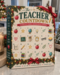 The Teacher Countdown advent calendar box